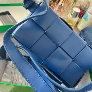Bottega Veneta Blue Crossbody Bag